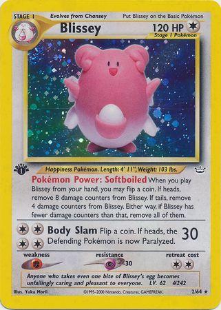 Blissey St Edition Prices Pokemon Neo Revelation Pokemon Cards