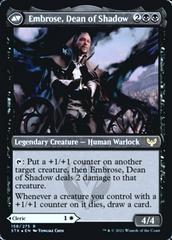 Embrose, Dean Of Shadow [Foil] | Shaile, Dean of Radiance & Embrose, Dean of Shadow [Foil] Magic Strixhaven School of Mages