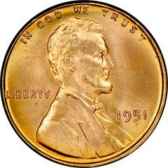 1951 Coins Lincoln Wheat Penny Prices
