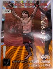 Max Holloway [Orange] #9 Ufc Cards 2022 Panini Donruss UFC Production Line Prices