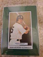 Hideki Matsui Baseball Cards 2005 Upper Deck Origins Prices
