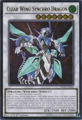 Clear Wing Synchro Dragon [Ultimate Rare 1st Edition] CROS-EN046 YuGiOh Crossed Souls Prices