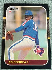 Ed Correa #57 Baseball Cards 1987 Donruss Prices