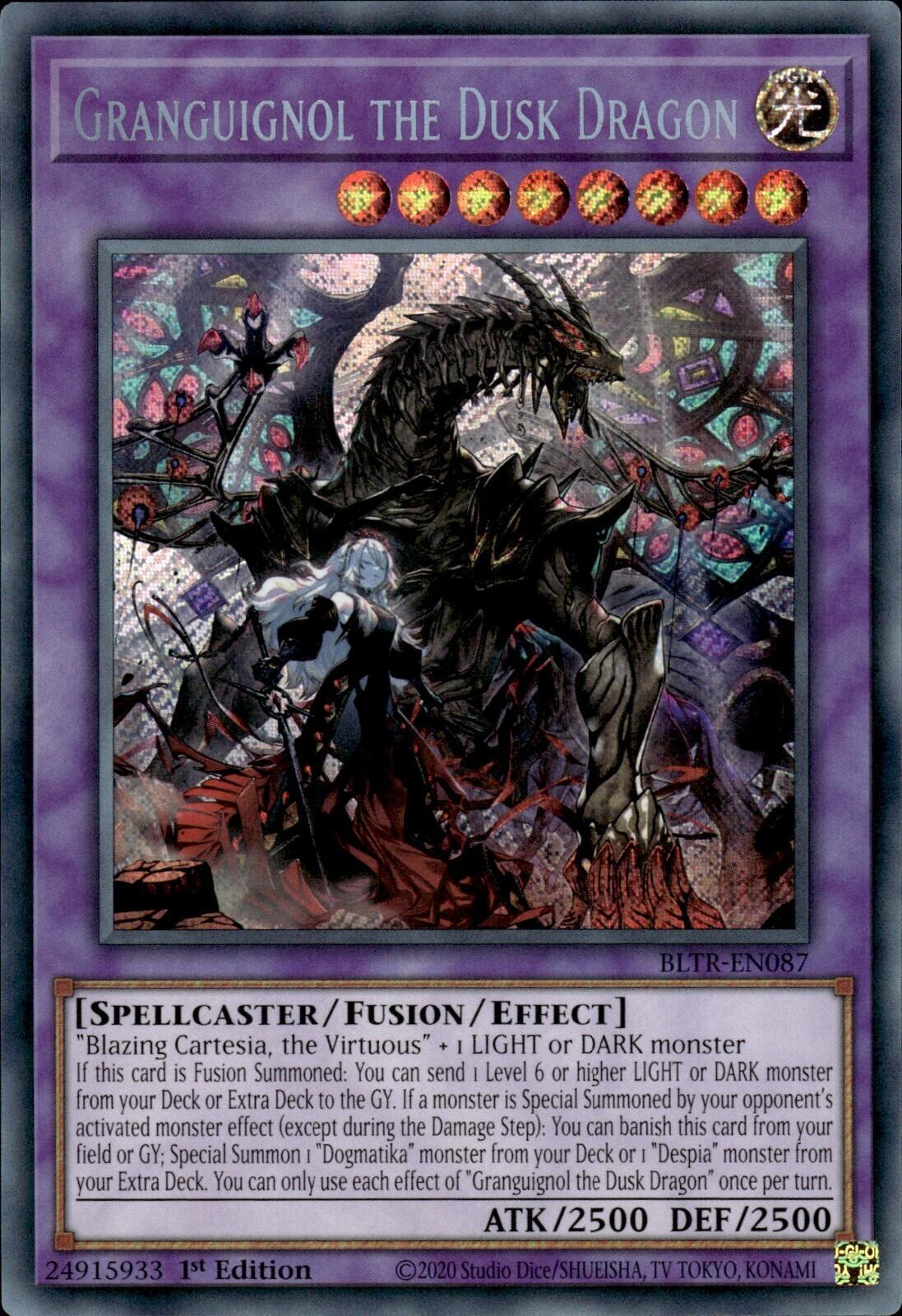 Granguignol the Dusk Dragon BLTR-EN087 YuGiOh Battles of Legend: Terminal Revenge