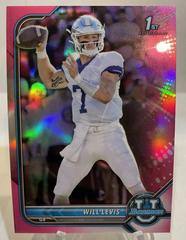Will Levis [Pink] Football Cards 2022 Bowman Chrome University Prices