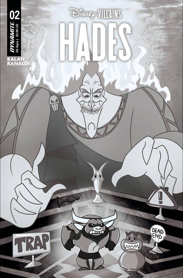 Disney Villains: Hades [Forstner Sketch H] #2 (2023) Comic Books Disney Villains: Hades