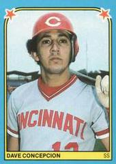 Dave Concepcion #219 Baseball Cards 1983 Fleer Stickers Prices