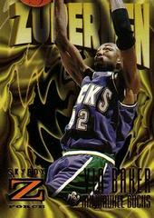 Vin Baker #169 Basketball Cards 1996 Skybox Z Force Prices