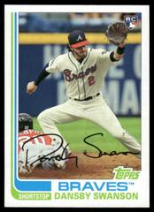 Dansby Swanson [White Jersey] Baseball Cards 2017 Topps Archives Prices