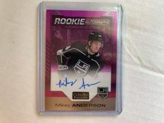 Mikey Anderson [Matte Pink] #R-MA Hockey Cards 2020 O Pee Chee Platinum Rookie Autographs Prices