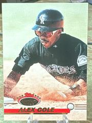 Alex Cole #458 Baseball Cards 1993 Stadium Club Prices