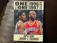 Jim Jackson vs. Jerry Stackhouse One On One #360 Basketball Cards 1996 Collector's Choice Prices