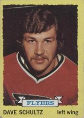 Dave Schultz Hockey Cards 1973 Topps Prices