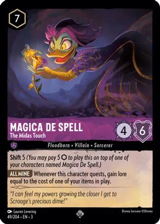 Magica De Spell - The Midas Touch [Foil] #49 Lorcana Into the Inklands