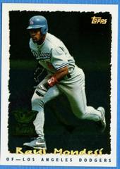 Raul Mondesi #130 Baseball Cards 1995 Topps Cyberstats Prices