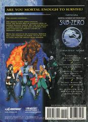 Rear | Mortal Kombat Mythologies: Sub-Zero [BradyGames] Strategy Guide