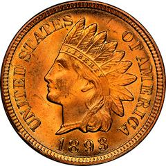 1893 [PROOF] Coins Indian Head Penny Prices