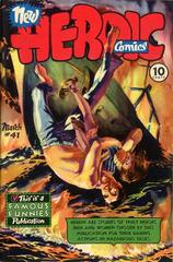 New Heroic Comics #41 (1947) Comic Books New Heroic Comics Prices