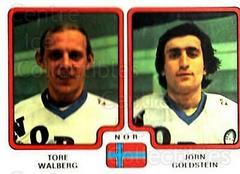 Jorn Goldstein, Tore Walberg Hockey Cards 1979 Panini Stickers Prices