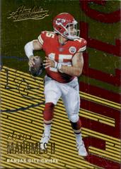 Patrick Mahomes II [Spectrum Gold] #49 Football Cards 2018 Panini Absolute Prices