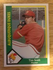 Tim Scott Baseball Cards 1990 CMC Albuquerque Dukes Prices