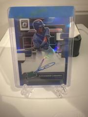 Alexander Canario [Blue] #RPS-AC Baseball Cards 2022 Panini Donruss Optic Rated Prospects Signatures Prices
