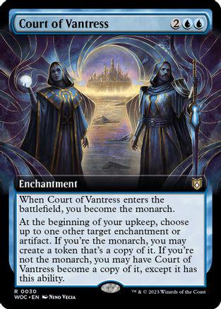 Court of Vantress [Extended Art] #30 Magic Wilds of Eldraine Commander