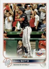 Juan Soto #150 Baseball Cards 2022 Topps Opening Day Prices