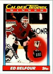 Ed Belfour #518 Hockey Cards 1991 Topps Prices