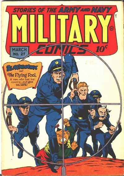 Military Comics #27 (1944) Comic Books Military Comics