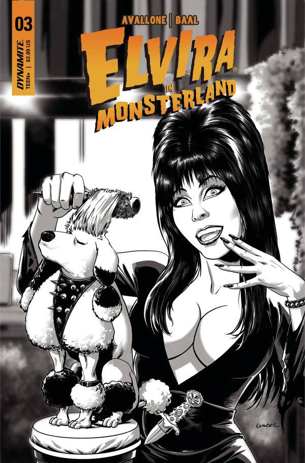 Elvira in Monsterland [Baal Sketch] #3 (2023) Comic Books Elvira in Monsterland