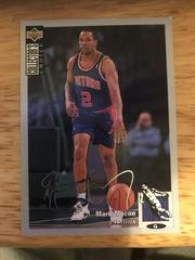 Mark Macon [Silver Signature] #2 Basketball Cards 1994 Collector's Choice Prices