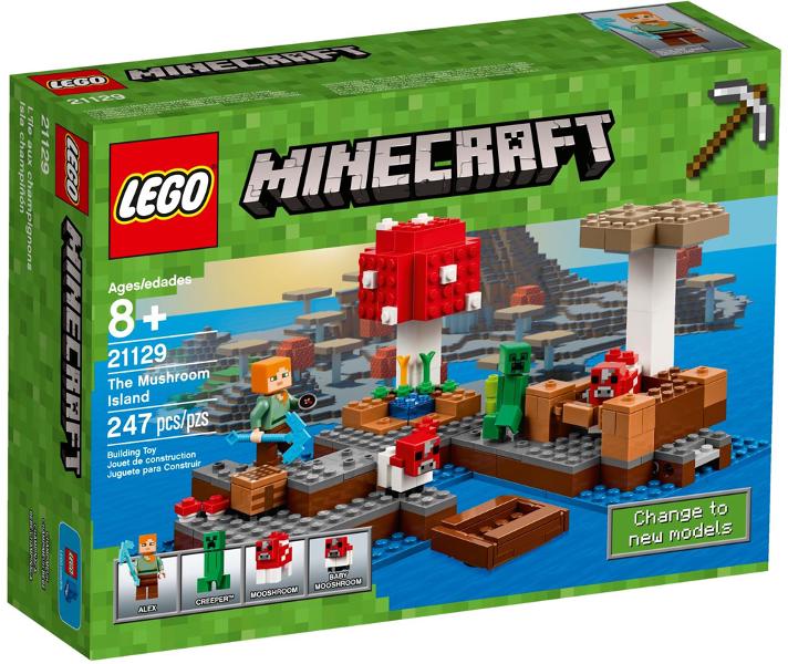 The Mushroom Island #21129 LEGO Minecraft