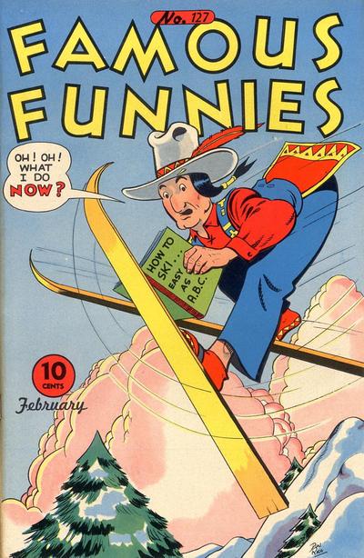 Famous Funnies #127 (1945) Comic Books Famous Funnies