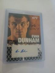 Evan Dunham Ufc Cards 2010 Topps UFC Autographs Prices