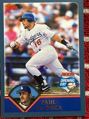 Paul Lo Duca #138 Baseball Cards 2003 Topps Opening Day Prices