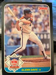 Glenn Davis Baseball Cards 1987 Donruss All Stars Prices