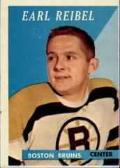 Earl Reibel Hockey Cards 1958 Topps Prices