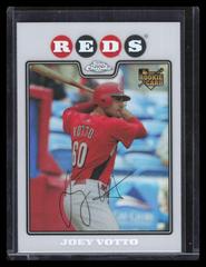 Joey Votto [Refractor] #196 Baseball Cards 2008 Topps Chrome Prices