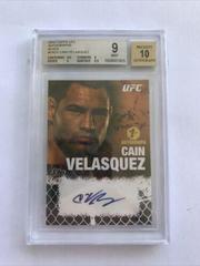 Cain Velasquez #FA-CV Ufc Cards 2010 Topps UFC Autographs Prices