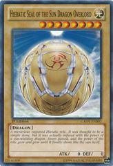 Hieratic Seal of the Sun Dragon Overlord [1st Edition] GAOV-EN002 YuGiOh Galactic Overlord Prices