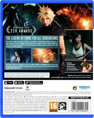 Cover (Back) | Final Fantasy VII Remake Intergrade PAL Playstation 5