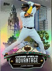 Juan Soto #HA-2 Baseball Cards 2023 Topps Home Field Advantage Prices