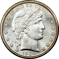 1904 O Coins Barber Half Dollar Prices