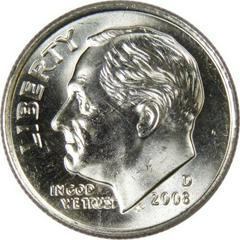 2008 D [SMS] Coins Roosevelt Dime Prices