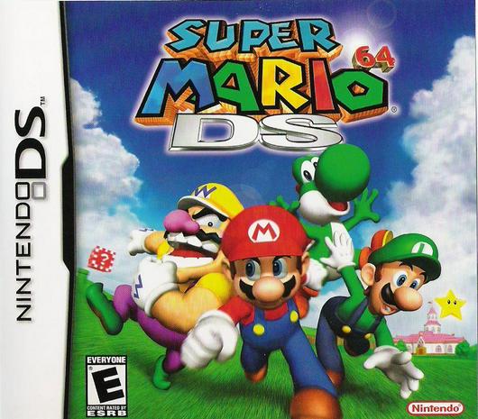 Super Mario 64 DS Cover Art