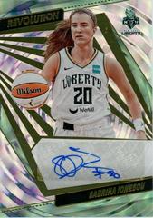 Sabrina Ionescu [Fractal] #AG-SIO Basketball Cards 2022 Panini Revolution WNBA Autographs Prices