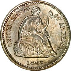 1863 S Coins Seated Liberty Half Dime Prices