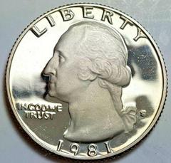 1981 S [TYPE 2 PROOF] Coins Washington Quarter Prices