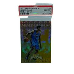 Jeremy Lamb Gold #36 Basketball Cards 2012 Panini Crusade Prizm Prices